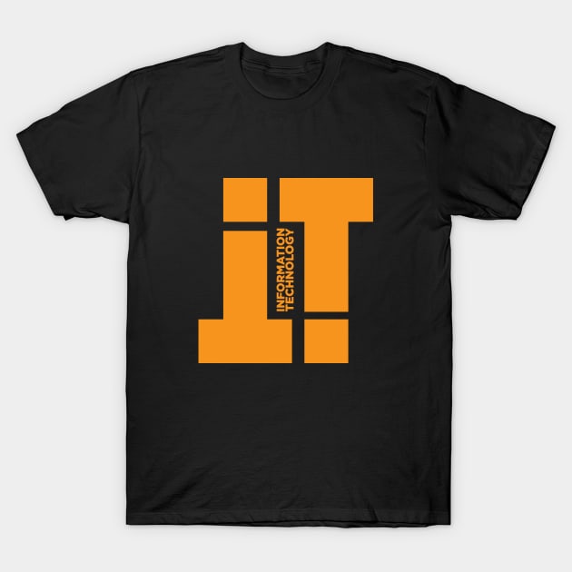 IT - Information Technology T-Shirt by attire zone